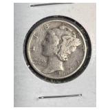 1941 US MERCURY DIME