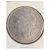 1882 US MORGAN SILVER DOLLAR