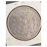 1882 US MORGAN SILVER DOLLAR