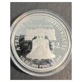 ½ TROY OZ .999 FINE SILVER COOKS ISLAND ROUND IN AIRTITE