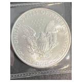 2009 AMERICAN SILVER EAGLE 1 TROY OZ .999 FINE SILVER