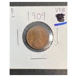 1909-VDB US WHEAT CENT