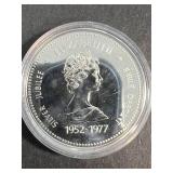 1977 CANADIAN 25 YEARS OF GOVERNMENT DOLLAR IN AIRTITE