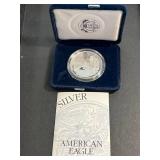 1995 PROOF AMERICAN SILVER EAGLE IN ORIGINAL MINT PACKAGING