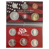 2000 US MINT SILVER PROOF SET
