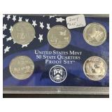 US MINT 50 STATE QUARTERS PROOF SET