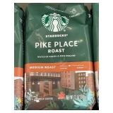 Starbucks Pike Place Roast Medium Roast Ground Coffee 12 oz - 3 Bags