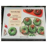 A 1 - Favorite Day Holiday Wreath Donuts Baking Kit - Lot of 12