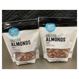 nut bin - Happy Belly Salted Almonds 2-Pack, 16 oz Each