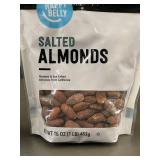nut bin - Happy Belly Salted Almonds 2-Pack, 16 oz Each