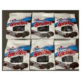 ME 3 - Hostess Donettes Double Chocolate Flavored Mini Donuts - 6 Packs