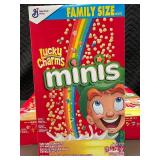 Family Size Lucky Charms Minis Cereal - 18.6 oz (3 Boxes)