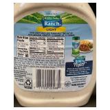 FL 5 - Lot of 3 Hidden Valley Light Ranch Dressing (24 fl oz each)