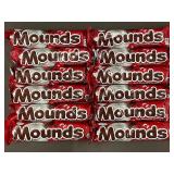 AS 3 - Lot of 12 Mounds Dark Chocolate & Coconut Candy Bars
