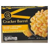 4 Pack Cracker Barrel Macaroni & Cheese Dinner Sharp Cheddar 14 Oz