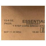 Lot of Essential Everyday Cornbread Stuffing Mix - 12 Packs
