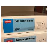 Assorted Color Two Pocket Folders