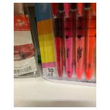 Sharpie Markers and Highlighters