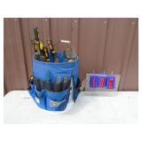 Bucket boss of tools. As shown.