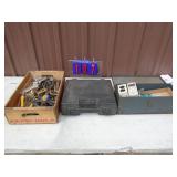 Misc.clamps & Pepsi box. As shown.