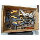 Misc.clamps & Pepsi box. As shown.
