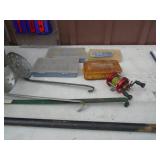 Misc fishing gear. As shown.