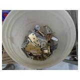 Misc electrical & hardware. As shown.