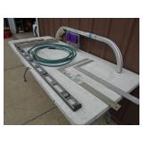 Ladder brace, levels & squares. As shown.
