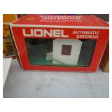 Assortment of model train accessories. As shown.