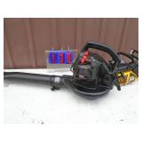 Mac 3818 16 chainsaw with Craftsman blower. Fires on ether. As shown.
