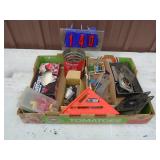 Flat of electrical tools. As shown.