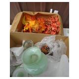 Assorted household candles & misc. As shown.