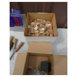 Checkering tools & dowels. As shown.