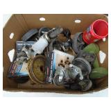 Box of casters & rollers. As shown.