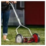 American Lawn Mower Company 14 in. 5-Blade Manual Walk Behind Reel Lawn Mower   Customer Returns See Pictures