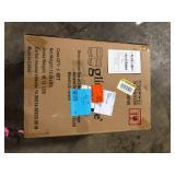 Glitzhome Metal Storage Accent Table or Stool with Solid Wood Lid  Customer Returns See Pictures