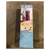 Whitmor Chrome Metal Clothes Rack  Customer Returns See Pictures