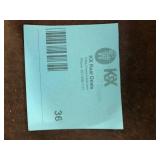 Pocassy 2-Pack Brown Wicker Outdoor Ottoman Steel Frame Footstool with Removable Blue Cushions Customer Returns See Pictures