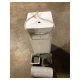 Vissani 5,000 BTU 115-Volt Portable Air Conditioner for 150 sq. ft. Rooms with Dehumidifier and Remote in White Customer Returns See Pictures