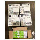 Lot of Commercial Electric 11 in. 12.5-Watt Dimmable White Integrated LED Edge-Lit Round Flat Panel Flush Mount Ceiling Light Color Changing Customer Returns See Pictures