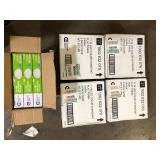 Lot of Commercial Electric 11 in. 12.5-Watt Dimmable White Integrated LED Edge-Lit Round Flat Panel Flush Mount Ceiling Light Color Changing Customer Returns See Pictures