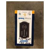 Schlage Camelot Aged Bronze Electronic Touch Keyless Touchscreen Deadbolt with Thumbturn Customer Returns See Pictures