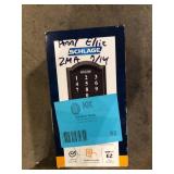 Schlage Camelot Aged Bronze Electronic Touch Keyless Touchscreen Deadbolt with Thumbturn Customer Returns See Pictures