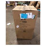 Oregon 24 in. Vintage White and Espresso Counter Stool (Set of 2) by Lumisource   Customer Returns See Pictures