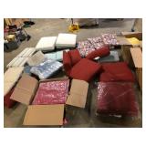 Lot of Assorted Furniture Cushions Various Models and Conditions  Customer Returns See Pictures
