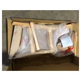 Light Beige Counter Height Chair (Set of 2)  Customer Returns See Pictures