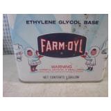 (CS) Rare Vintage 1 Gallon Farm-Oyl...