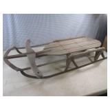 (F-1) Vintage Snow Sled 38" Long...
