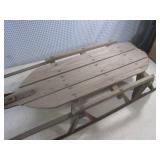 (F-1) Vintage Snow Sled 38" Long...