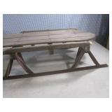 (F-1) Vintage Snow Sled 38" Long...